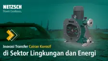 Inovasi pompa cairan korosif NETZSCH PERIPRO, solusi efisien untuk sektor lingkungan dan energi.