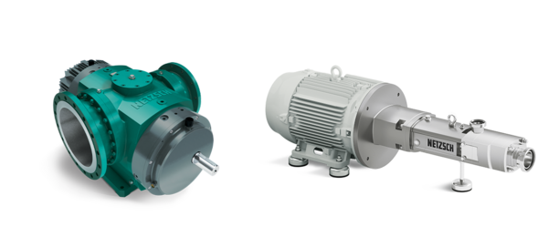 NOTOS® multi screw pumps from NETZSCH are available in hygienic and industrial versions.