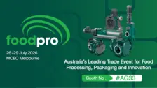 NETZSCH Pumps & Systems นำเสนอเทคโนโลยีปั๊มขั้นสูงสำหรับการแปรรูปอาหารในงานFOODPRO 2026 ที่เมลเบิร์น บูธ AG33