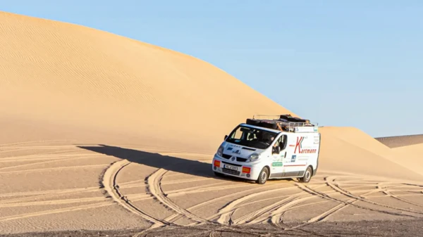 Rally Dresden-Dakar-Banjul, Egon Grainer, Car, Desert, NETZSCH, Pumps, Systems