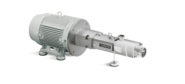 In addition to the NOTOS® 2NSH hygienic twin screw pump in FSIP® design, there is also a version with an optional heating jacket for hygienic applications.