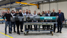 NETZSCH, Pumps, Systems, First Pump Successfully Assembled at the New NETZSCH Campus in Waldkraiburg