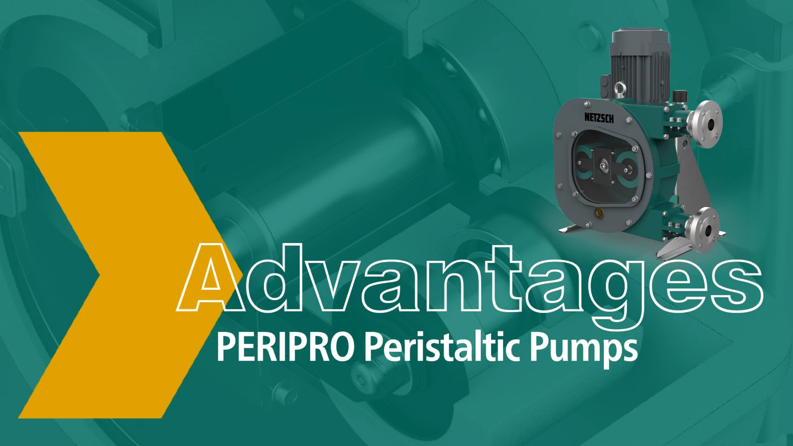 Advantages PERIPRO Peristaltic Pumps, NETZSCH, Pumps, Systems 
