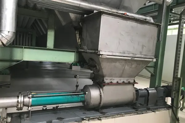 High-efficiency NETZSCH pump system in a palm oil processing facility, designed for optimal fluid transfer and durability.