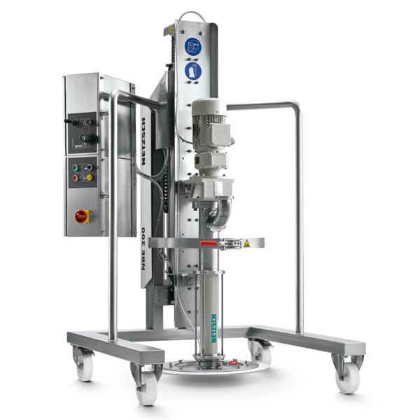 Barrel Emptying System with NEMO® BH Pump by NETZSCH Pumps & Systems