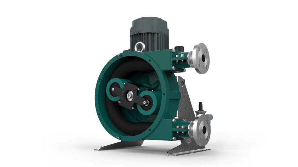 Function of a Peristaltic Pump From NETZSCH NETZSCH Bombas & Sistemas