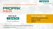 งานแสดงสินค้า ProPak Asia 2026 วันที่ 10-13 มิถุนายน ณ IMPACT เมืองทองธานี โชว์เคสเทคโนโลยีปั๊มและระบบ NETZSCH