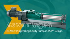 Advantages of the NEMO® Progressing Cavity Pump in FSIP® Design