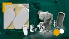 Componenti per pompe a lobi destinate alla lavorazione igienica degli alimenti, caratterizzati da un design efficiente e da una facile manutenzione, realizzati da NETZSCH.
