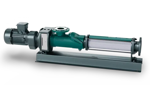 Bomba helicoidal NEMO® con diseño FSIP®de fácil mantenimiento, construcción compacta y alto rendimiento.
